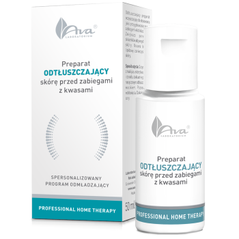 AVA Professional Home Therapy Preparat ODTŁUSZCZAJĄCY skórę przed zabiegami z kwasami 50 ml
